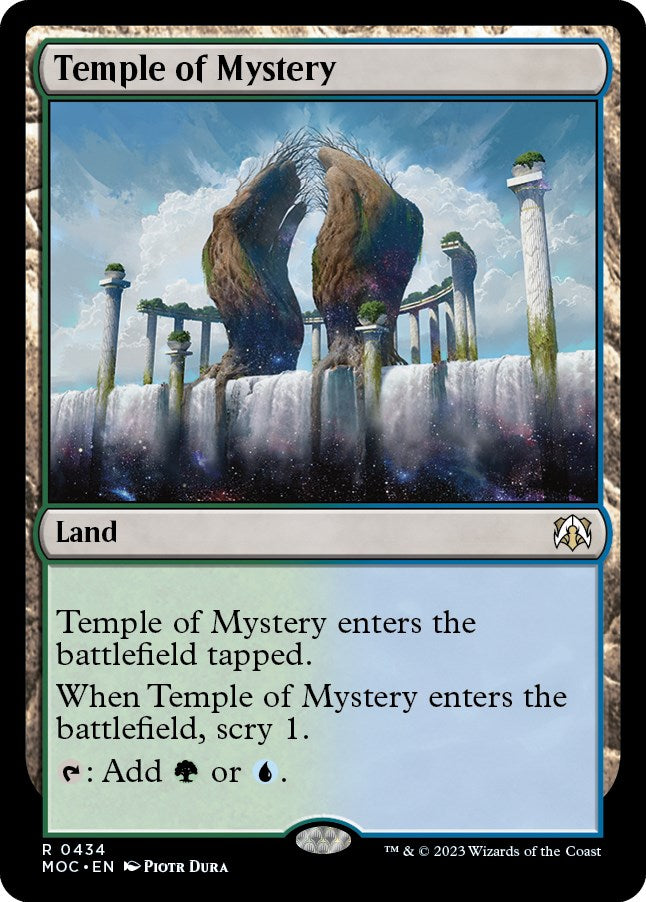 Temple of Mystery [March of the Machine Commander] | Mindsight Gaming