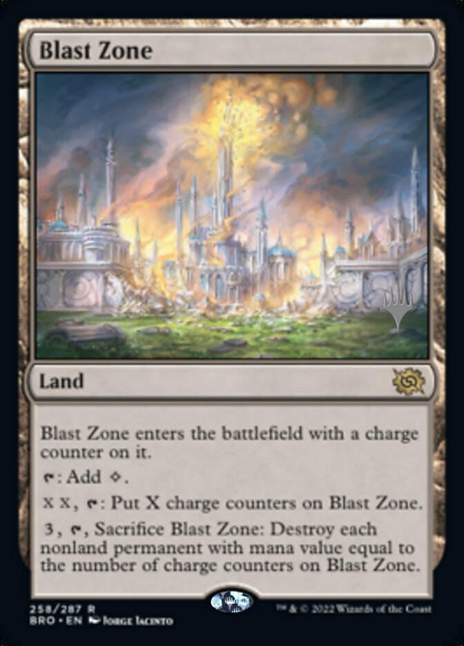 Blast Zone (Promo Pack) [The Brothers' War Promos] | Mindsight Gaming