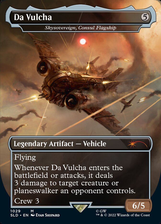 Da Vulcha - Skysovereign, Consul Flagship (Borderless) [Secret Lair Drop Series] | Mindsight Gaming