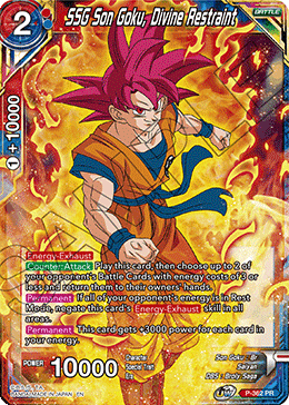 SSG Son Goku, Divine Restraint (Premium Pack Set 07) (P-362) [Promotion Cards] | Mindsight Gaming