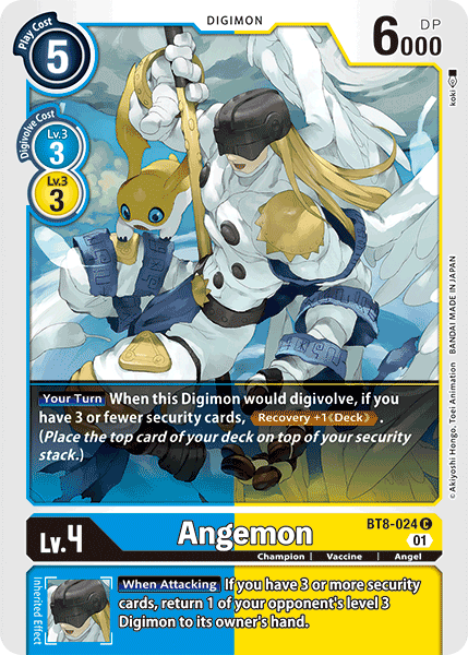 Angemon [BT8-024] [New Awakening] | Mindsight Gaming