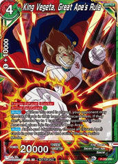 King Vegeta, Great Ape's Rule (P-352) [Tournament Promotion Cards] | Mindsight Gaming