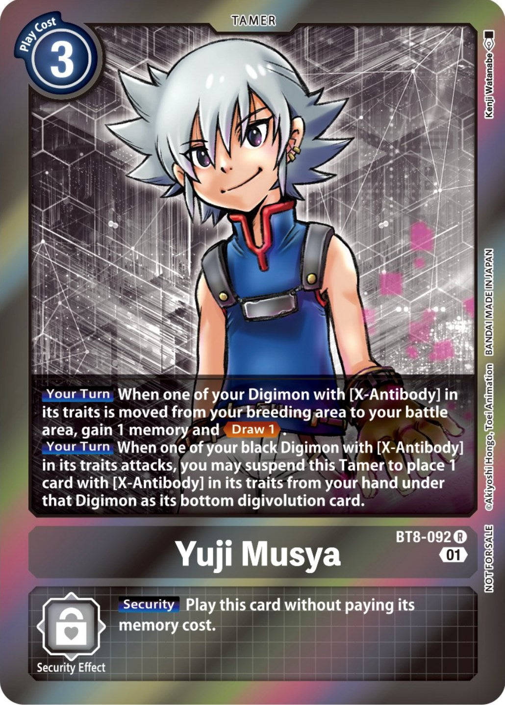 Yuji Musya [BT8-092] (Event Pack 4) [New Awakening Promos] | Mindsight Gaming