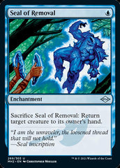 Seal of Removal [Modern Horizons 2] | Mindsight Gaming