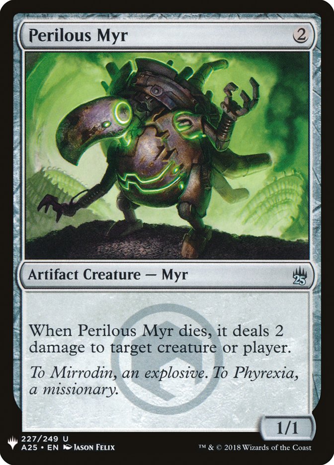 Perilous Myr [Mystery Booster] | Mindsight Gaming