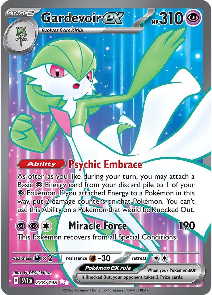 Gardevoir ex (228/198) [Scarlet & Violet: Base Set] | Mindsight Gaming