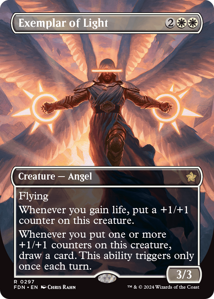 Exemplar of Light (Borderless) [Foundations] | Mindsight Gaming