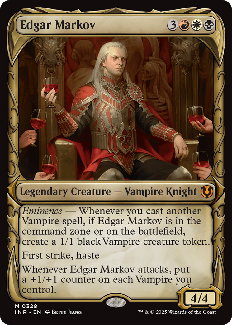 Edgar Markov (Showcase) [Innistrad Remastered] | Mindsight Gaming