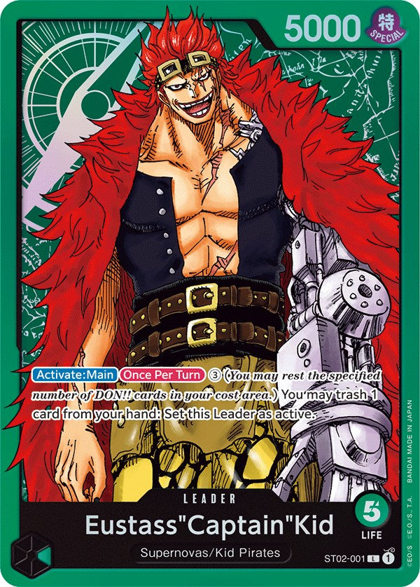 Eustass"Captain"Kid (001) [Starter Deck: Worst Generation] | Mindsight Gaming