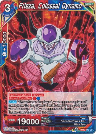 Frieza, Colossal Dynamo (BT10-149) [Rise of the Unison Warrior 2nd Edition] | Mindsight Gaming