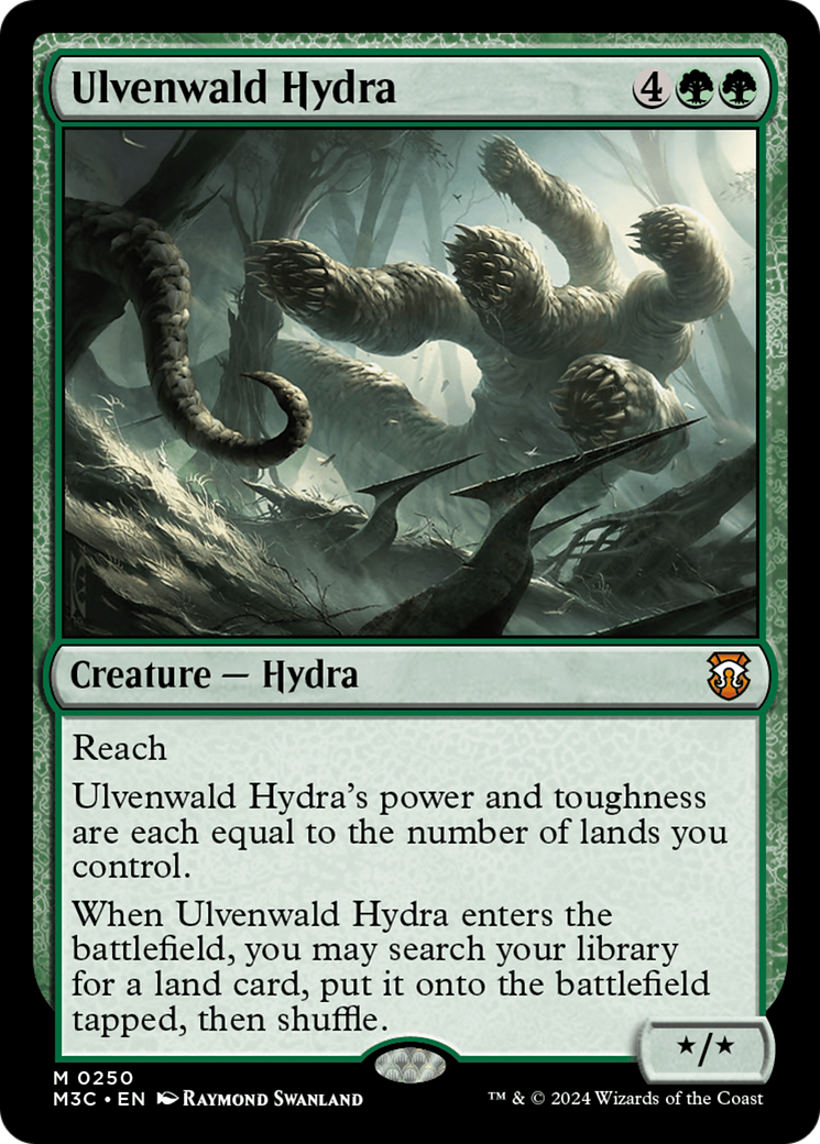 Ulvenwald Hydra (Ripple Foil) [Modern Horizons 3 Commander] | Mindsight Gaming