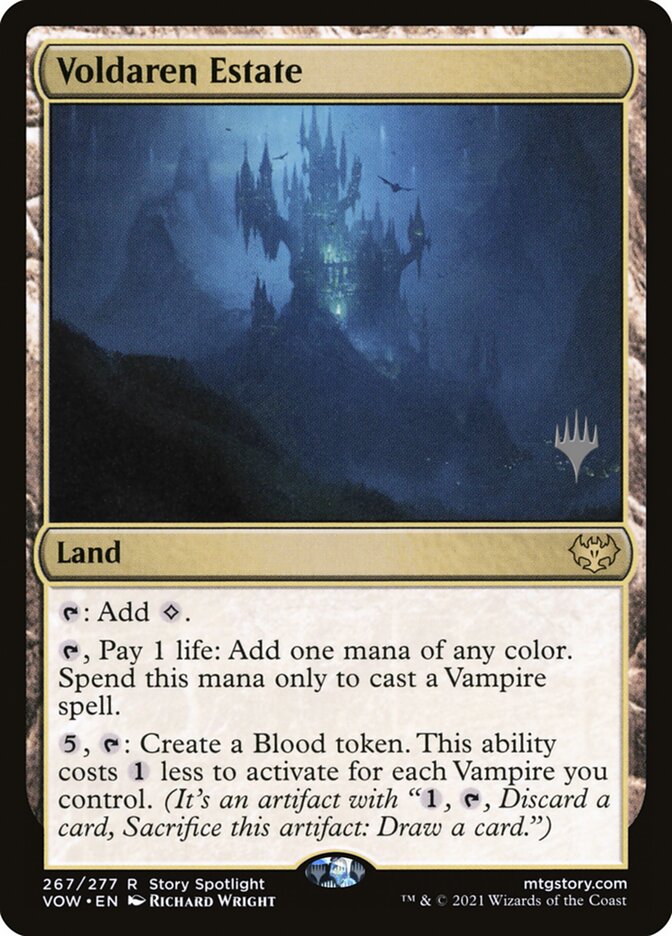 Voldaren Estate (Promo Pack) [Innistrad: Crimson Vow Promos] | Mindsight Gaming