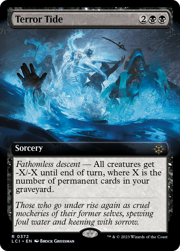 Terror Tide (Extended Art) [The Lost Caverns of Ixalan] | Mindsight Gaming