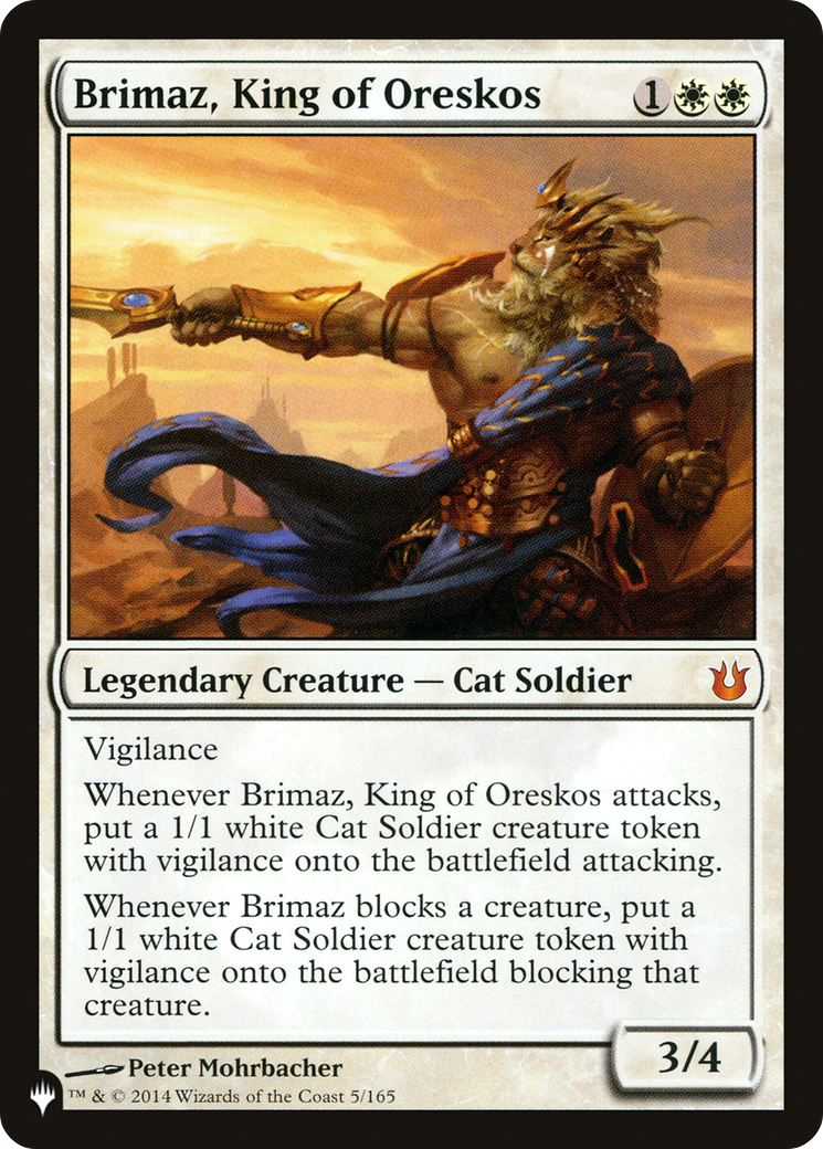 Brimaz, King of Oreskos [The List] | Mindsight Gaming