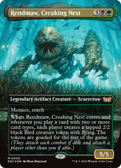 Rendmaw, Creaking Nest (Borderless) [Duskmourn: House of Horror Commander] | Mindsight Gaming