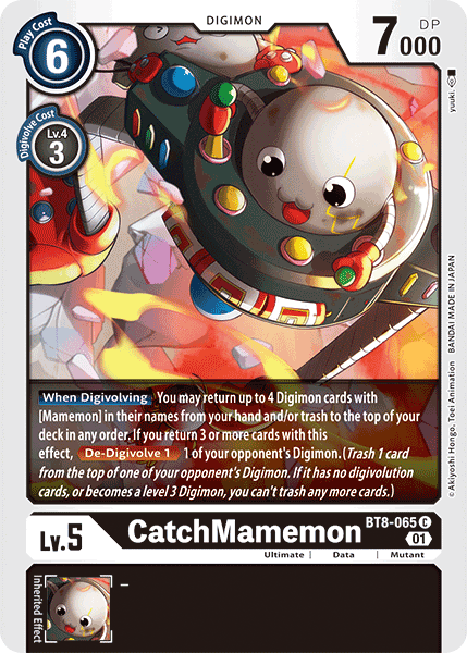 CatchMamemon [BT8-065] [New Awakening] | Mindsight Gaming