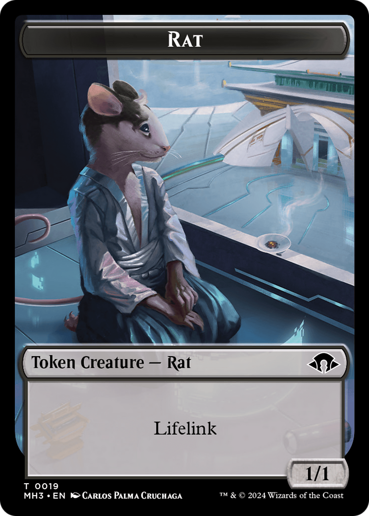 Rat Token [Modern Horizons 3 Tokens] | Mindsight Gaming