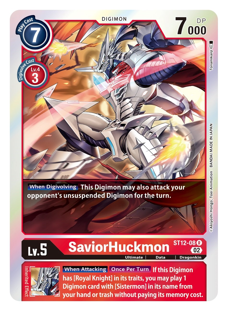 SaviorHuckmon [ST12-08] [Starter Deck: Jesmon] | Mindsight Gaming