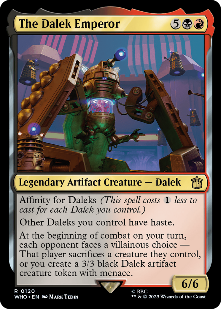 The Dalek Emperor (Extended Art) [Doctor Who] | Mindsight Gaming