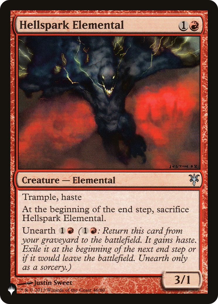 Hellspark Elemental [The List Reprints] | Mindsight Gaming