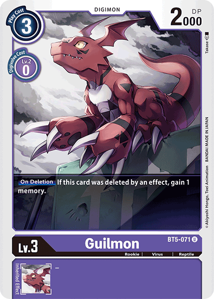 Guilmon [BT5-071] [Battle of Omni] | Mindsight Gaming