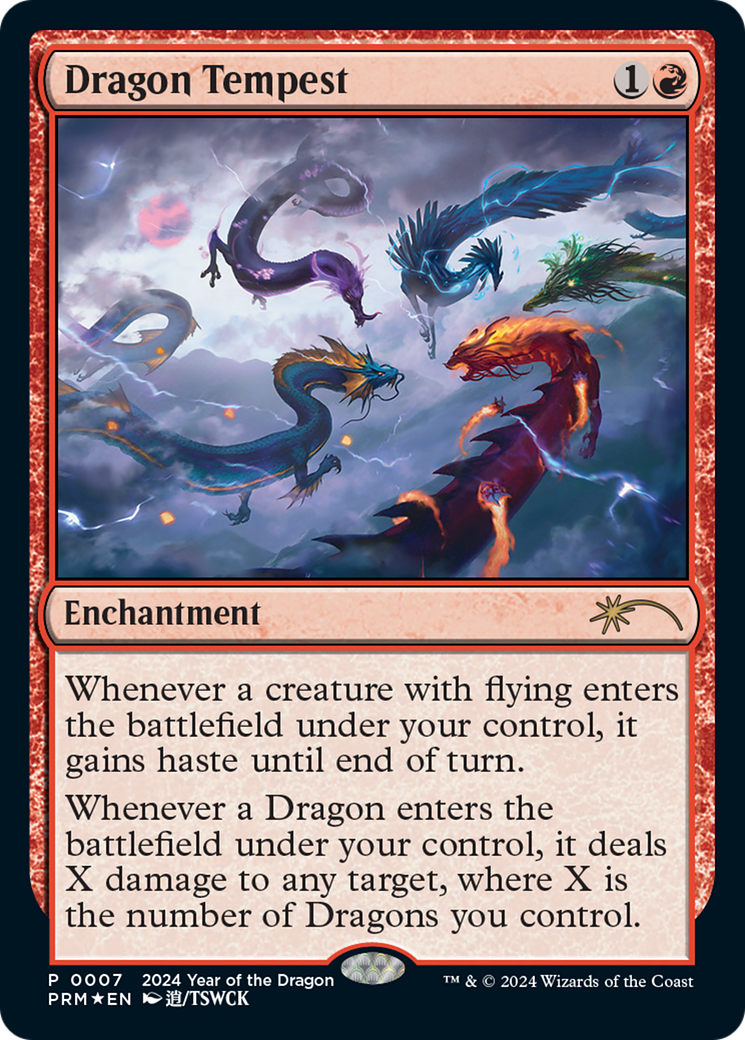 Dragon Tempest (Year of the Dragon 2024) [Standard Showdown Promos] | Mindsight Gaming