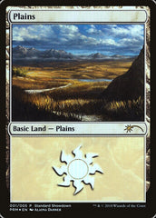 Plains (Alayna Danner) [Standard Showdown Promos] | Mindsight Gaming