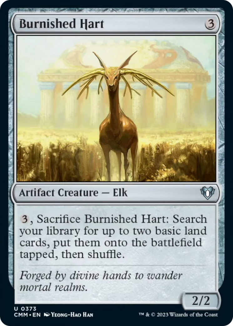 Burnished Hart [Commander Masters] | Mindsight Gaming