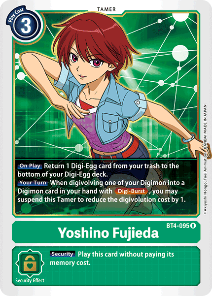 Yoshino Fujieda [BT4-095] [Great Legend] | Mindsight Gaming