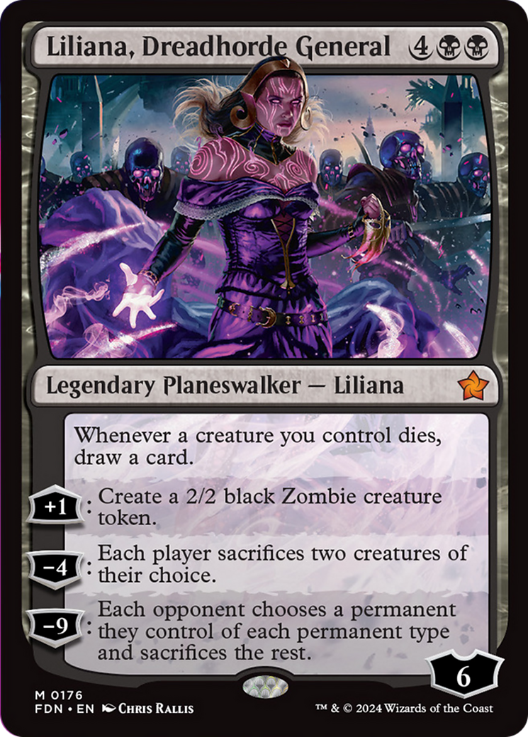 Liliana, Dreadhorde General [Foundations] | Mindsight Gaming