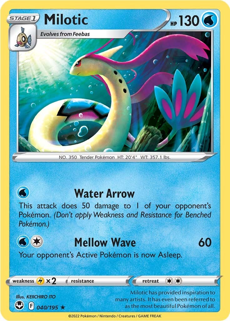 Milotic (040/195) [Sword & Shield: Silver Tempest] | Mindsight Gaming