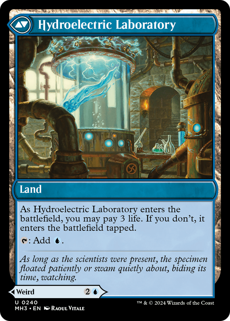 Hydroelectric Specimen [Modern Horizons 3] | Mindsight Gaming