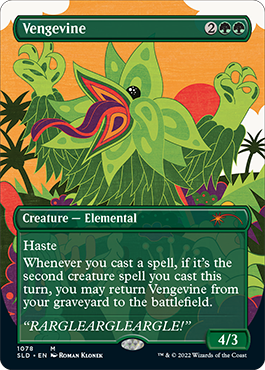 Vengevine (Borderless) [Secret Lair Drop Series] | Mindsight Gaming