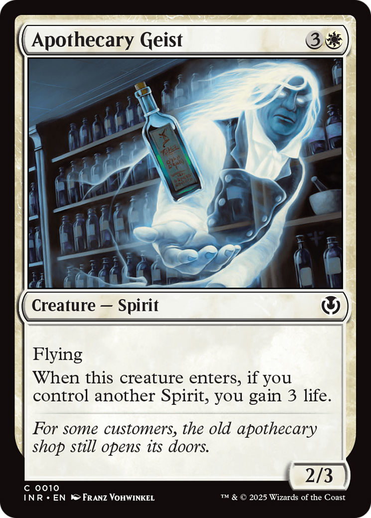 Apothecary Geist [Innistrad Remastered] | Mindsight Gaming