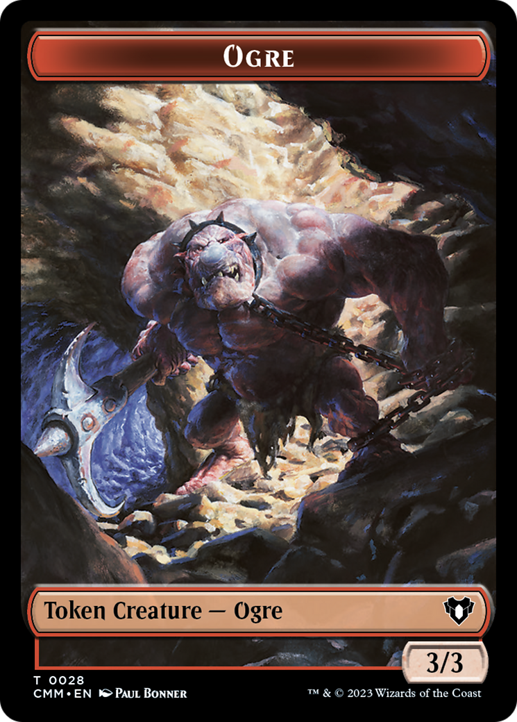 Ogre Token [Commander Masters Tokens] | Mindsight Gaming