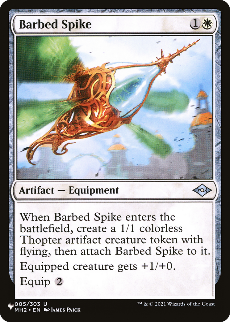 Barbed Spike [The List] | Mindsight Gaming