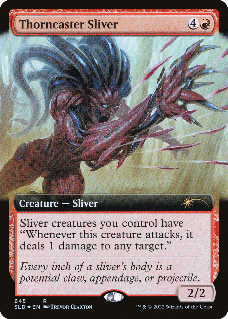 Thorncaster Sliver (Extended Art) [Secret Lair Drop Series] | Mindsight Gaming