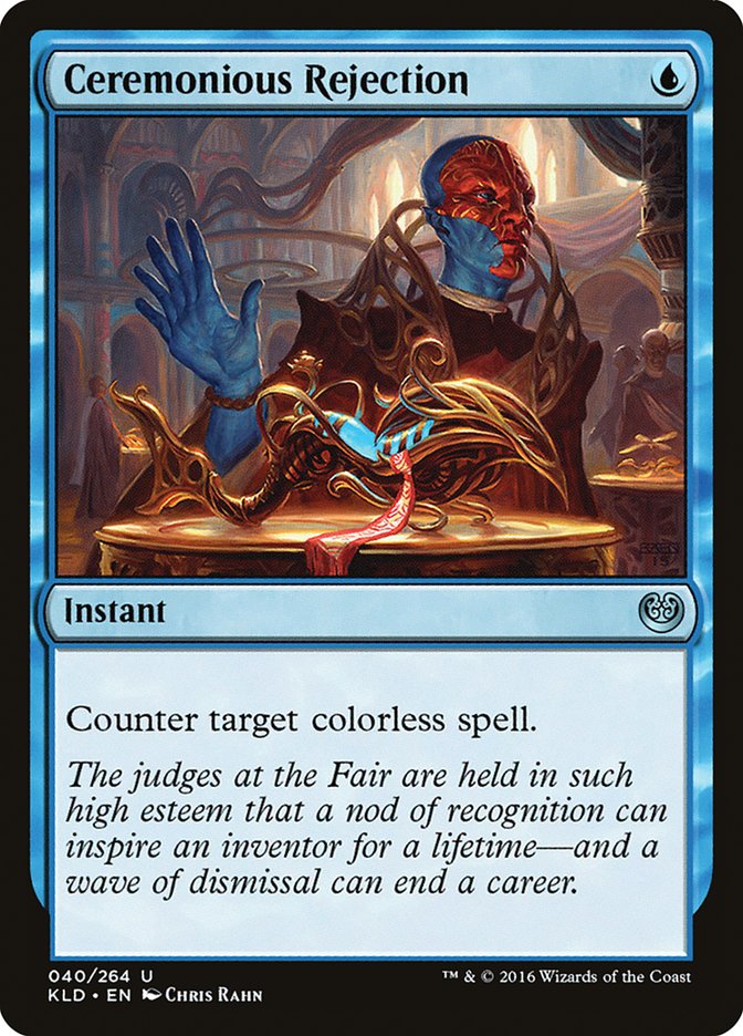 Ceremonious Rejection [Kaladesh] | Mindsight Gaming