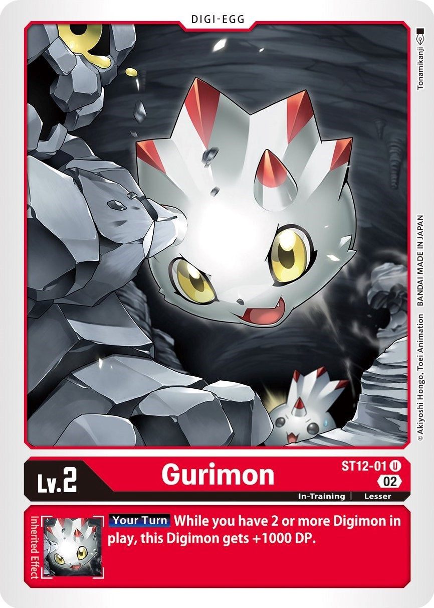 Gurimon [ST12-01] [Starter Deck: Jesmon] | Mindsight Gaming