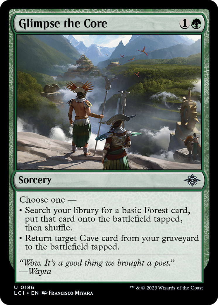 Glimpse the Core [The Lost Caverns of Ixalan] | Mindsight Gaming