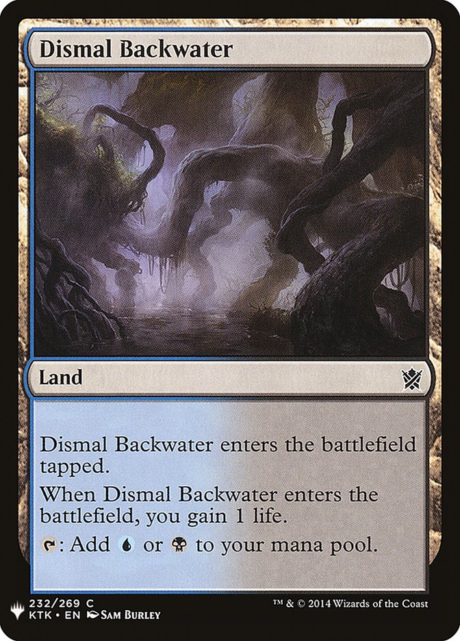 Dismal Backwater [Mystery Booster] | Mindsight Gaming