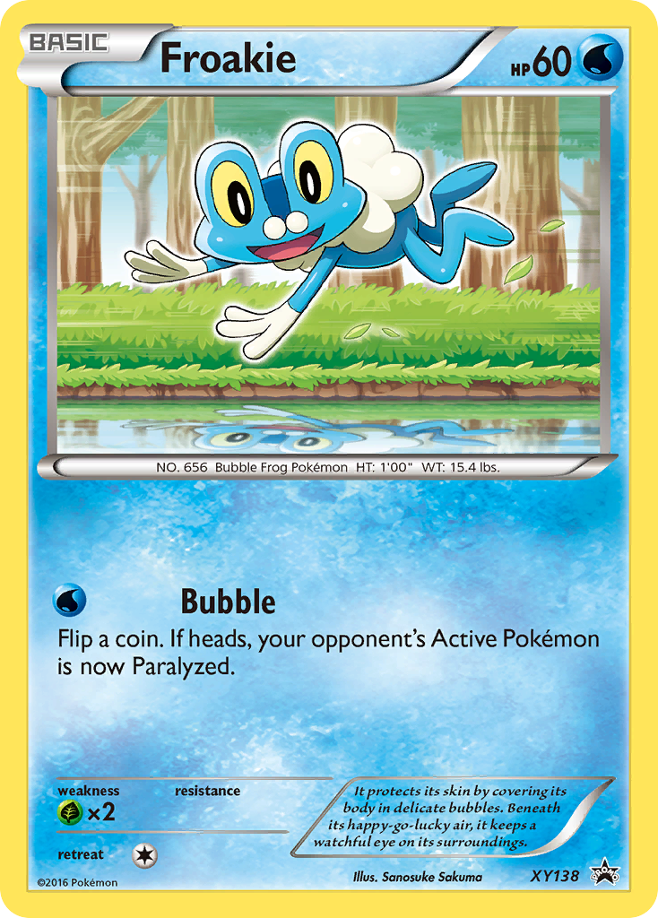 Froakie (XY138) [XY: Black Star Promos] | Mindsight Gaming