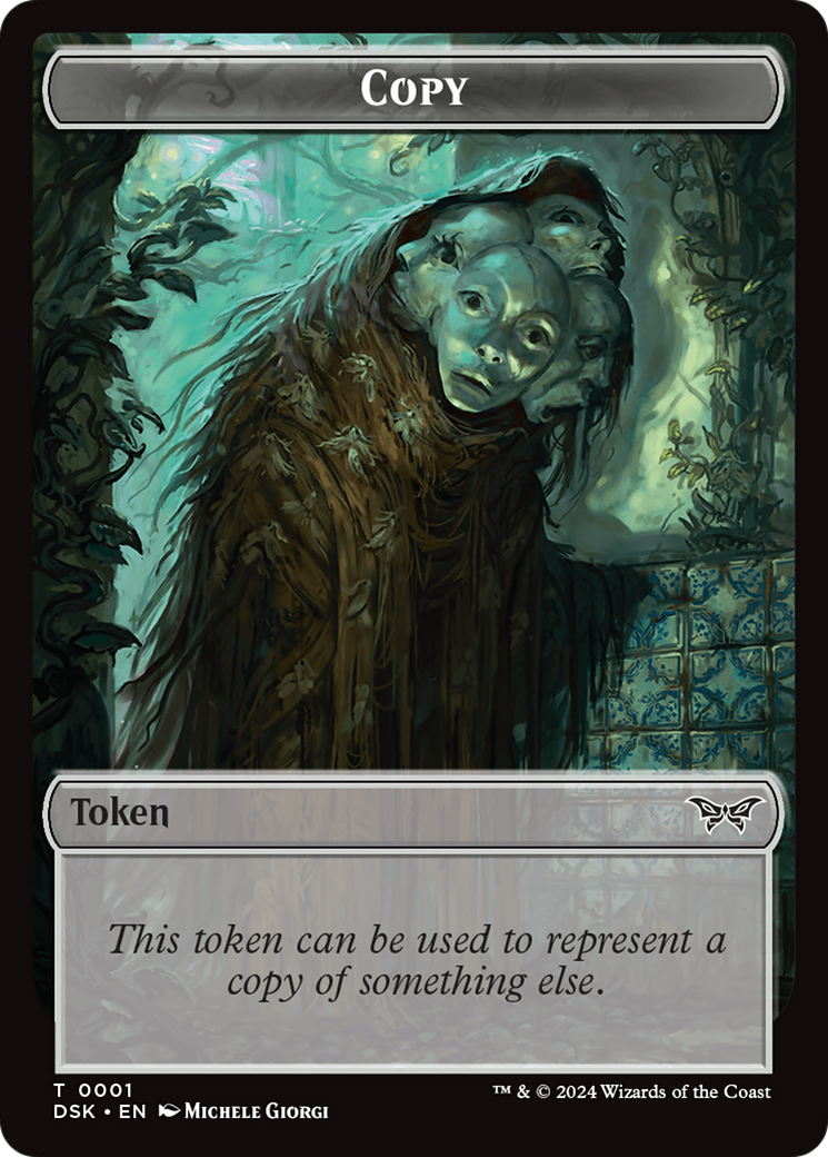 Copy Token [Duskmourn: House of Horror Tokens] | Mindsight Gaming