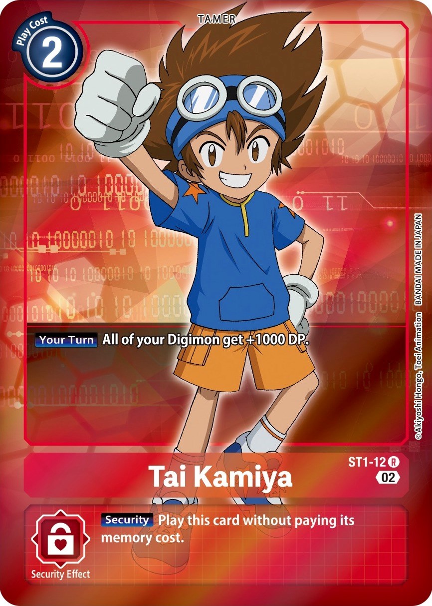 Tai Kamiya [ST1-12] (Alternate Art) [Starter Deck: Jesmon] | Mindsight Gaming