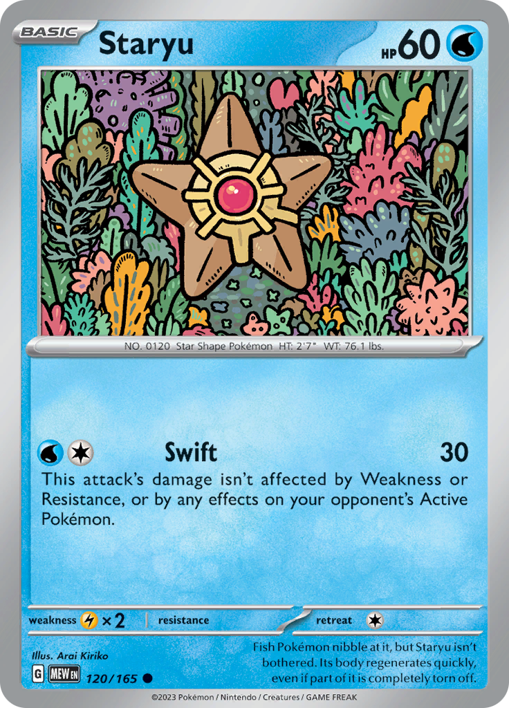 Staryu (120/165) [Scarlet & Violet: 151] | Mindsight Gaming