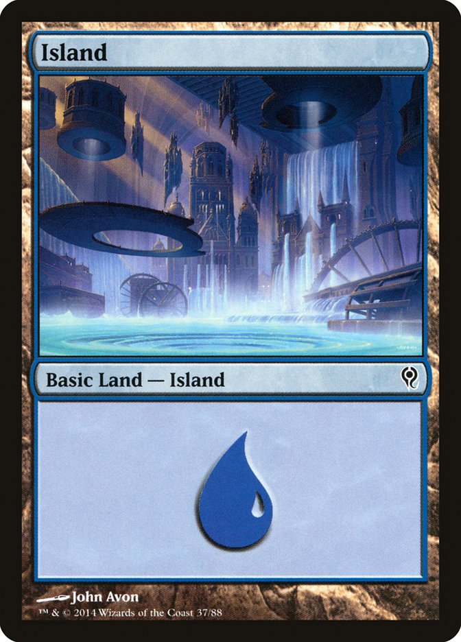 Island (37) [Duel Decks: Jace vs. Vraska] | Mindsight Gaming