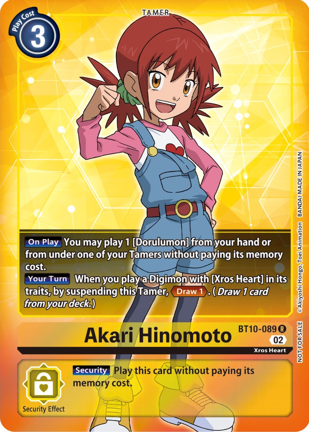 Akari Hinomoto [BT10-089] (Box Topper) [Xros Encounter] | Mindsight Gaming