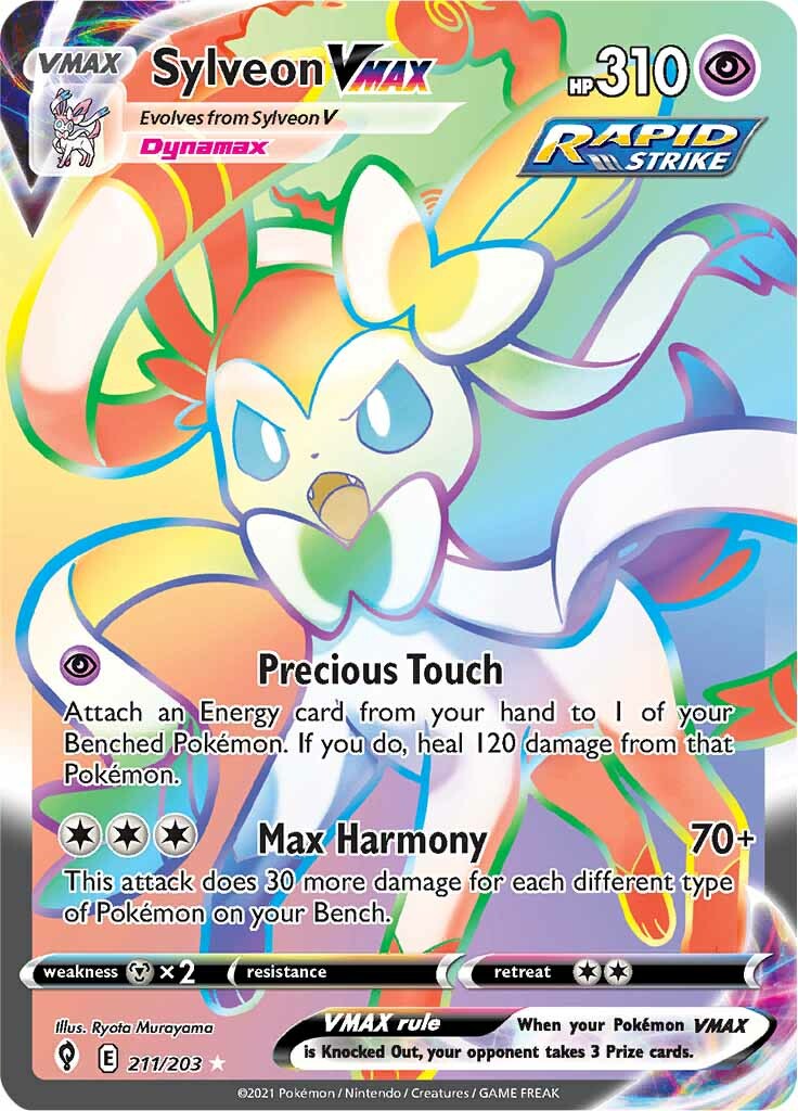 Sylveon VMAX (211/203) [Sword & Shield: Evolving Skies] | Mindsight Gaming