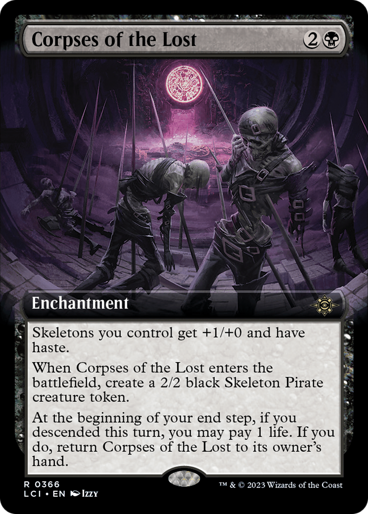 Corpses of the Lost (Extended Art) [The Lost Caverns of Ixalan] | Mindsight Gaming