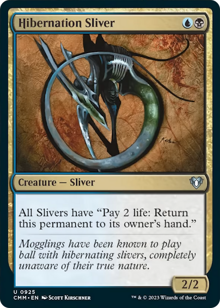 Hibernation Sliver [Commander Masters] | Mindsight Gaming